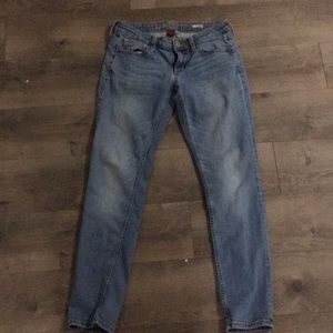 Size 5(short), light wash jeans.